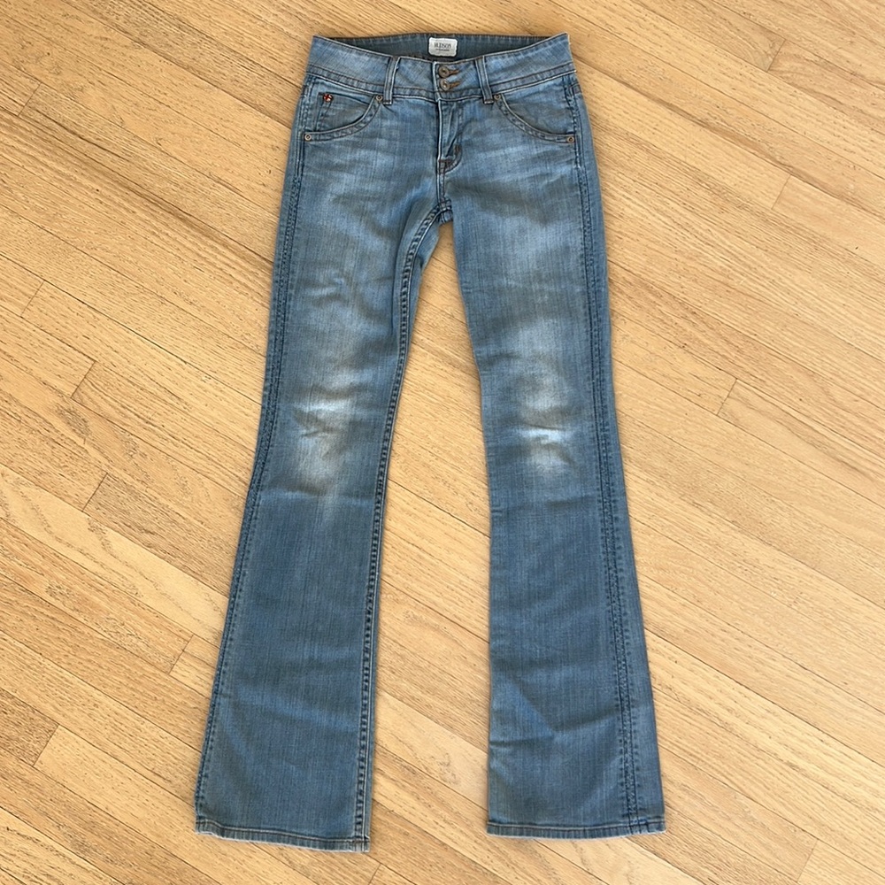 Hudson light denim jeans